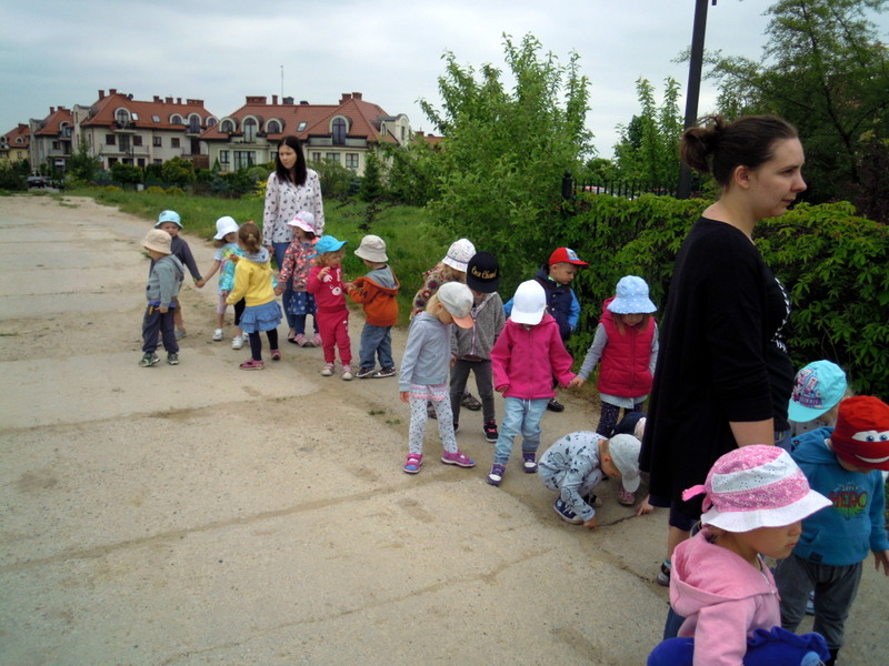 Majowe przy kapliczce