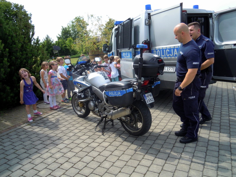 Wizyta policjantów